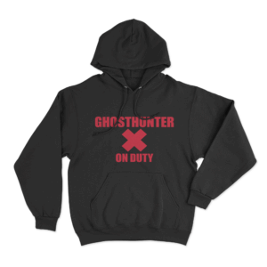 Ghosthunter On Duty Unisex Hoodie Black