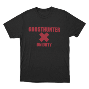 Ghosthunter On Duty Unisex T Shirt Black