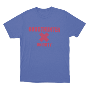 Ghosthunter On Duty Unisex T Shirt Blue