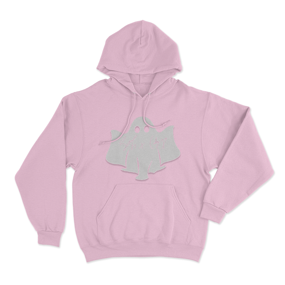 Sam And Colby Ghost Unisex Hoodie Pink Sam And Colby Ghost Unisex Hoodie Pink