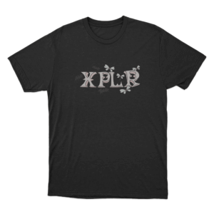 Xplr Bat And Butterfly Unisex T Shirt Black