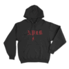 Xplr Gothic Spider Logo Unisex Hoodie Black