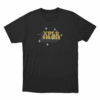 Xplr Groovy Star Logo Unisex T Shirt Black