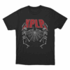 Xplr Skeleton Spider Web Unisex T Shirt Black