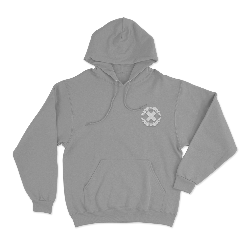 Xplr X Logo Unisex Hoodie Grey Xplr X Logo Unisex Hoodie Grey