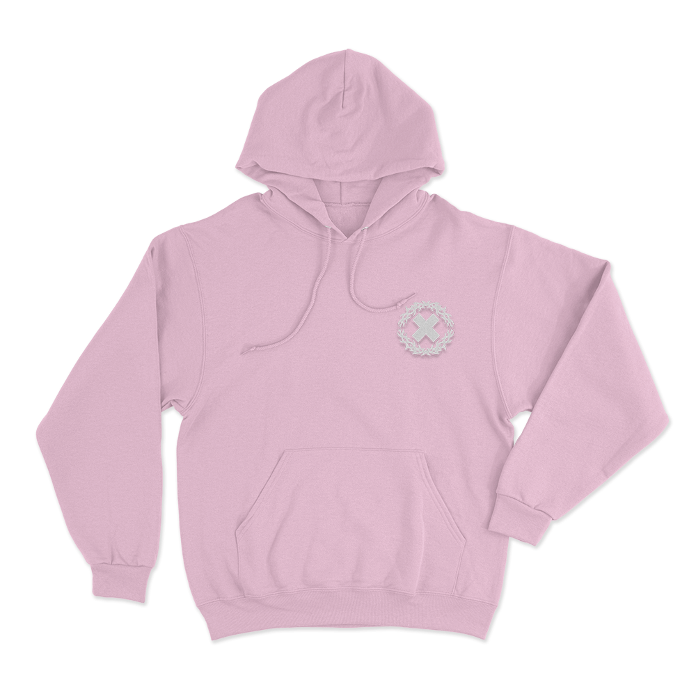 Xplr X Logo Unisex Hoodie Pink Xplr X Logo Unisex Hoodie Pink