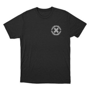 Xplr X Logo Unisex T Shirt Black