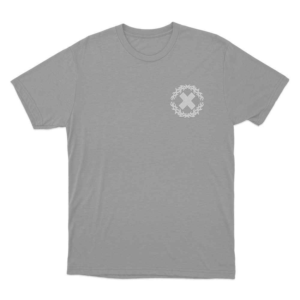 Xplr X Logo Unisex T Shirt Grey Xplr X Logo Unisex T Shirt Grey