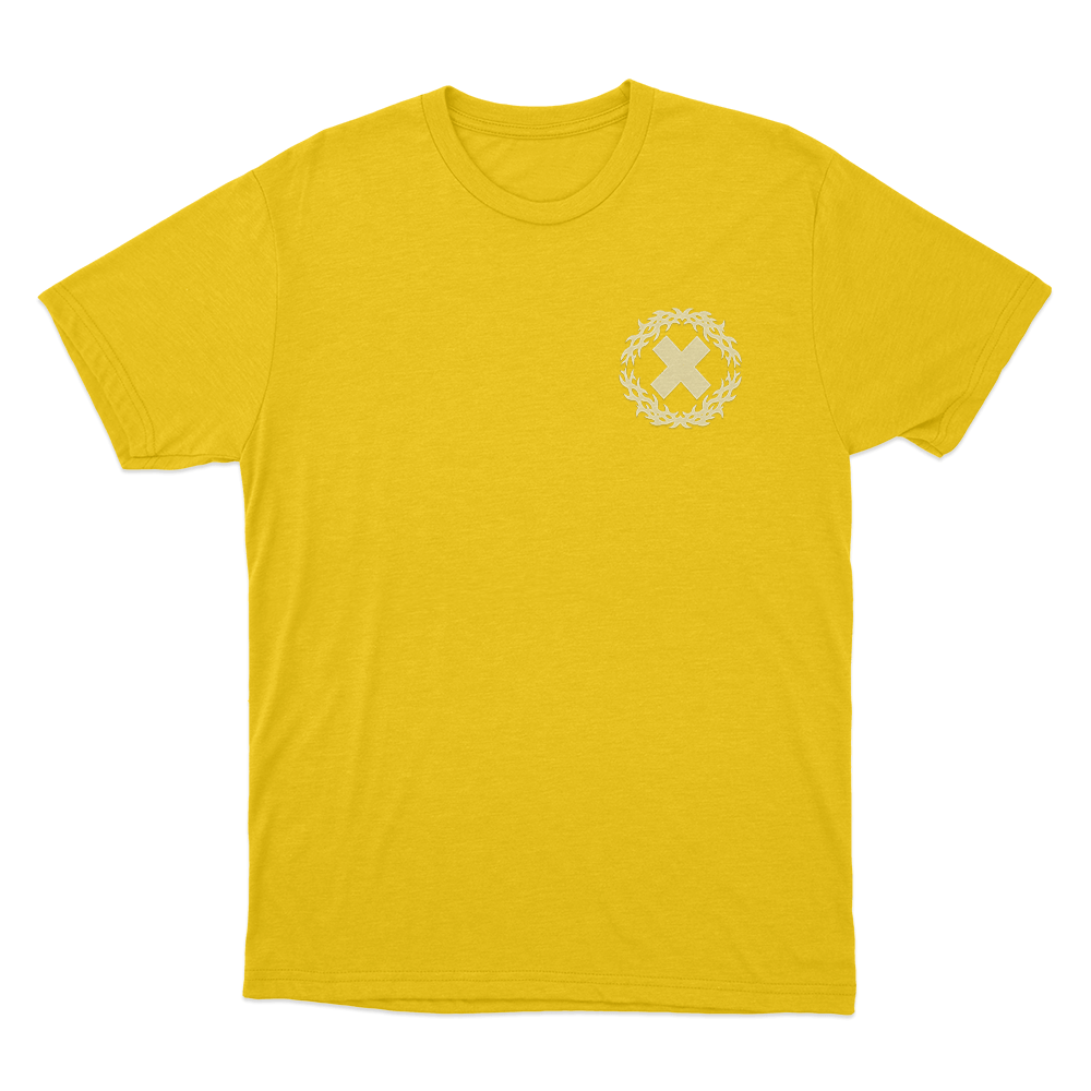 Xplr X Logo Unisex T Shirt Yellow Xplr X Logo Unisex T Shirt Yellow